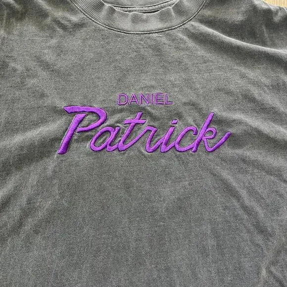 Daniel Patrick Embroidered T-Shirt Sz XL Streetwear